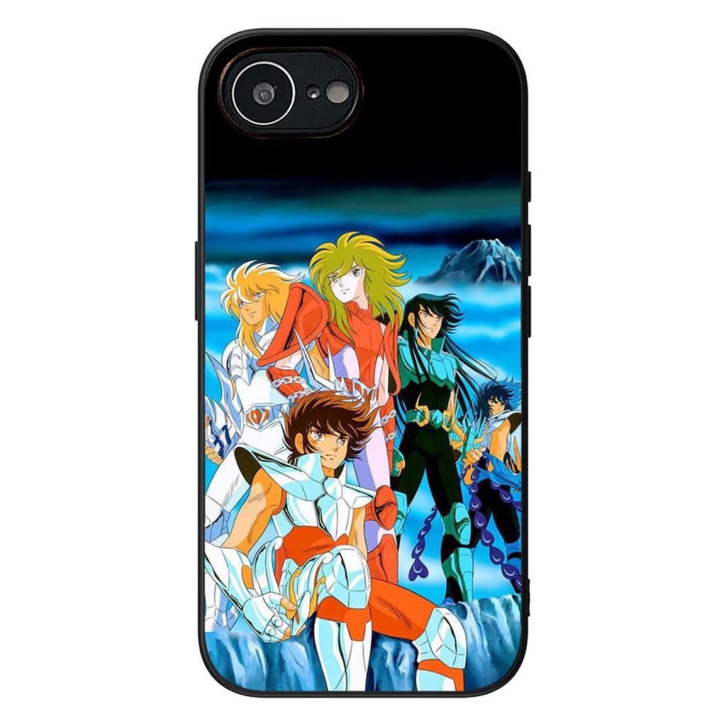 Anime Saint Cartoon Seiya Phone Case for Samsung Galaxy S22 S21 S20 FE Ultra Plus A35 A36 A37 A33 A34 A04 A71 Protective Cover