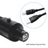 Censreal Condenser Microphone BM-U750 Unidirectional USB Microphone Volume Adjustment Noise Suppression Clamp Arm Style Black