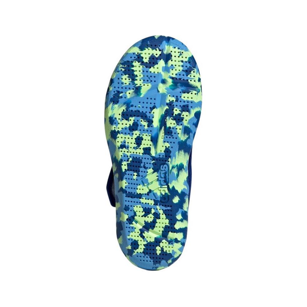 Adidas Altaventure Sport Swim Sandals Comfortable Simple Shock Absorbing Durable Kids Sandals Kids Sandals Blue Green ID3418