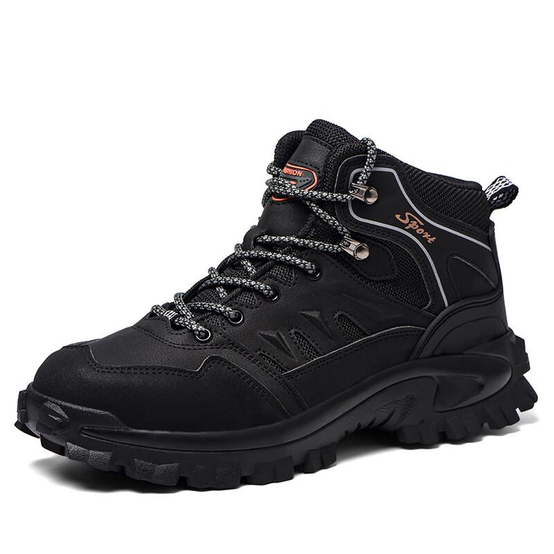 Bozong Men s Steel Toe Safety Hiking Shoes 37