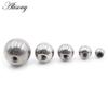 Alisouy 1PC Titanium Internal Thread 14G/16G/20G Replacement Ball Bead Lip Eyebrow Tongue Ear Tragus Belly Body Piercing Jewelry