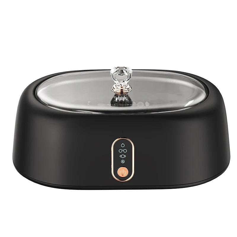 Ultrasonic Cleaner for Glasses Jewelry Contacts Dentures - Professional Home Care 40KHz High Frequency Deep Cleaning Sanitizer