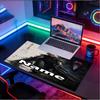 Custom Name Personalized Final Fantasy Pattern Mousepad, Laptop PC Desk Mat, Decorative Desk Mat for Home Keyboard Pad Gift