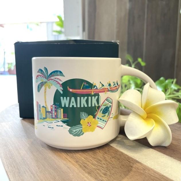 [Starbucks coffee HAWAII] DISCOVERY SERIES MAG Ceramic Mug Hawaii Limited Rare Starbucks Coffee Light Blue Mug Mug Cup with Logo Starbucks Starbucks