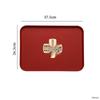 Red Rectangular Wedding Serving Tray