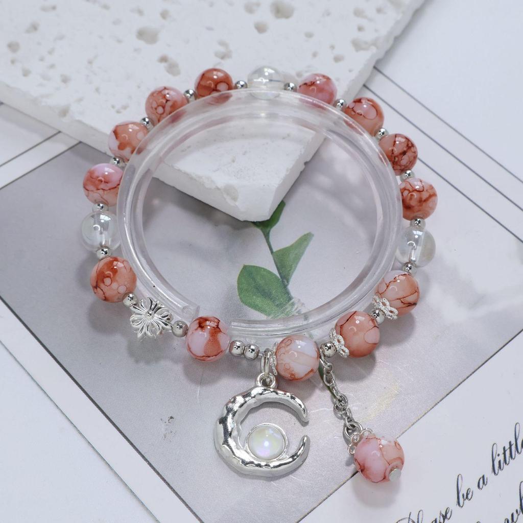 Mori Style Mermaid Crystal Bracelet – Versatile Niche Design for Women, Ideal for Students and Best Friends