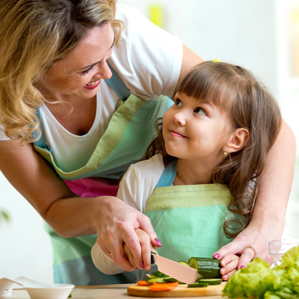 3 Stück Holz Kinder Messer Set Holz Kinder Messer zum Kochen Kinder Sicheres Kni
