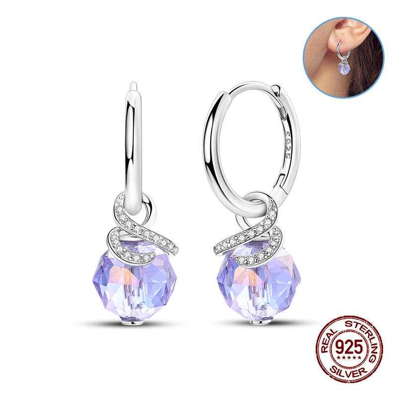 Damen Kupfer Ohrringe Rosa Liebe Sterne Muschel Süße Blume Süß Romantisch Date Party Hochzeit Exquisiter Schmuck Geschenke