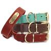 Personalized Dog Collar And Leash Set Real Leather Pet Collars Dogs Walking Lead Leash for Small Large Dogs Pitbull XXS-XL