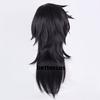 Game Arcane Season 2 Vi Jinx Cosplay Wig Vi Black and Red Hair For Women Men Halloween Carnival Party LOL Role Play Wig
