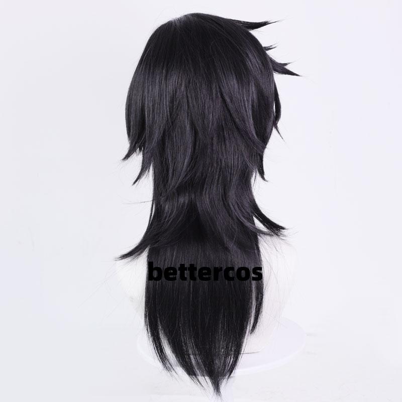 Game Arcane Season 2 Vi Jinx Cosplay Wig Vi Black and Red Hair For Women Men Halloween Carnival Party LOL Role Play Wig