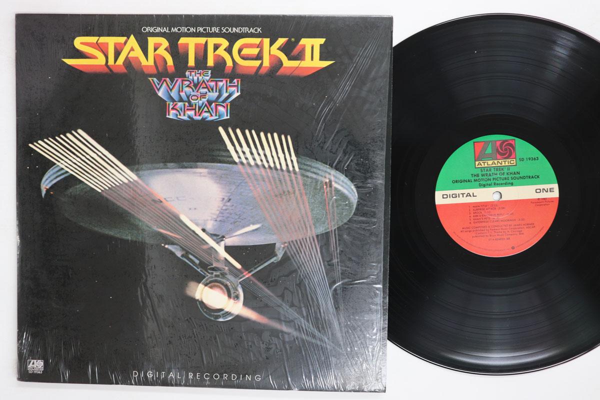 Виниловая пластинка OST ДЖЕЙМС ХОРНЕР Звездный путь II: Гнев Хана SD19363 ATLANTIC 1982 США Саундтреки Мюзиклы Б/у