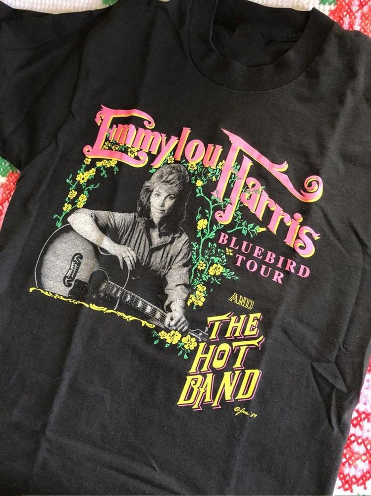

Rare Emmylou Harris Poster Black Shirt Unisex S5XL TR849 Unisex T-Shirt XXXL