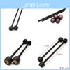 High-quality Front And Rear Wheel Crash Protection Balls For Ducati Scrambler 800 In Stylish Black Red Gold And Titanium