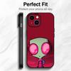 Quirky Cult Cartoon I-Invader Zim Phone Case Phone Case Soft Packaging Lightweight For iPhone17 16 15 14 13ProMax