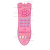 Baby Simulation Remote Control Music English Learning Educational TV Remote Control Toy Pink