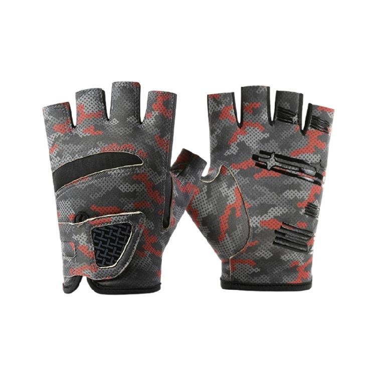 UPF50+ Sun Protections Fishing Gloves Elastic Gloves for Fishing Hiking Cycling Comfortable Angler Gloves for Men Women