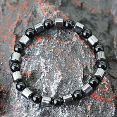 8mm Náramok z korálkov Prírodná vulkanická hornina Tigrie oko Náramok Korálky Doplnky Muži Lezenie Vonkajšie šperky Darček Pulsera