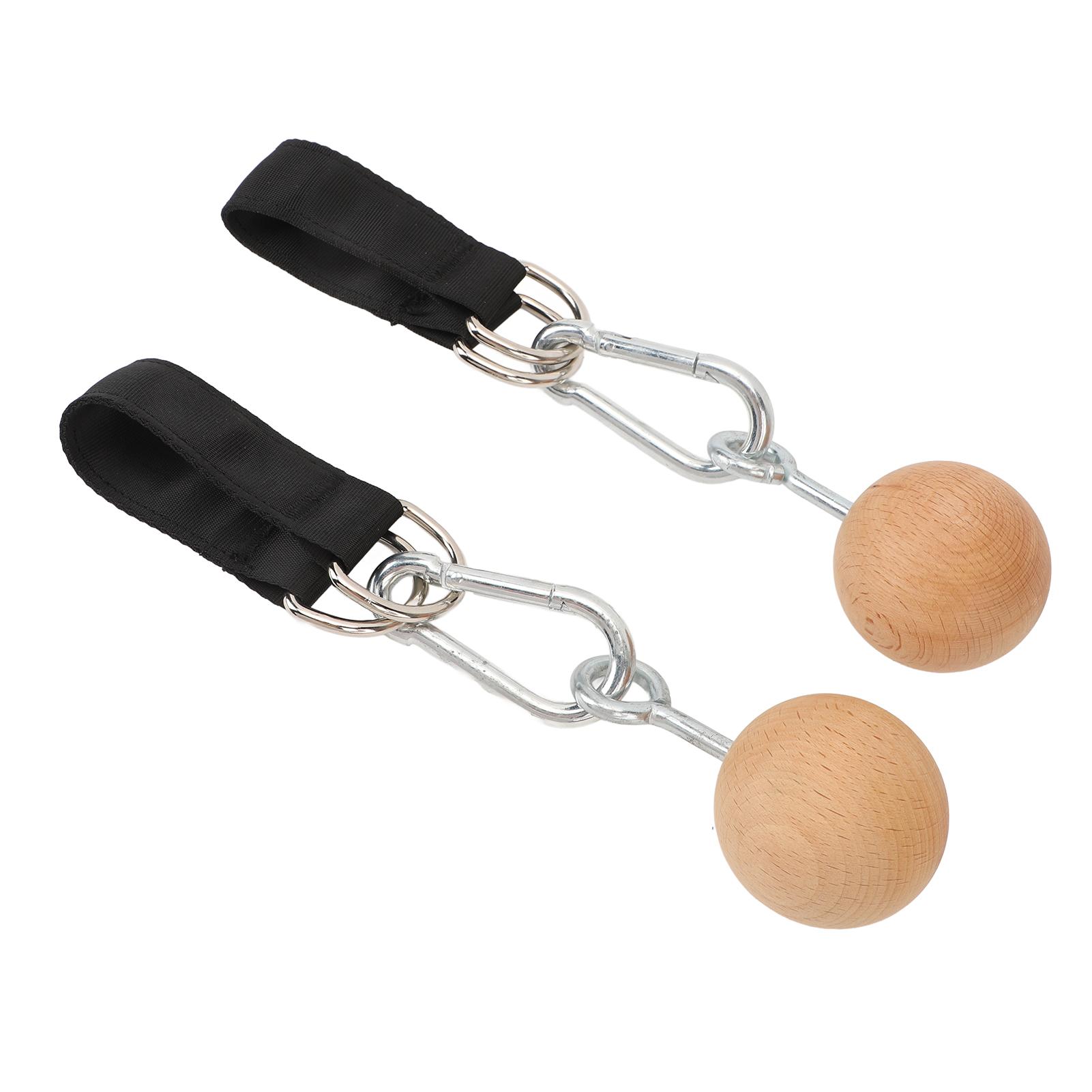 

1 Pair Pull Up Ball Grip Anti Slip Versatile Climbing Ball Hold Grip with Strap for Strength