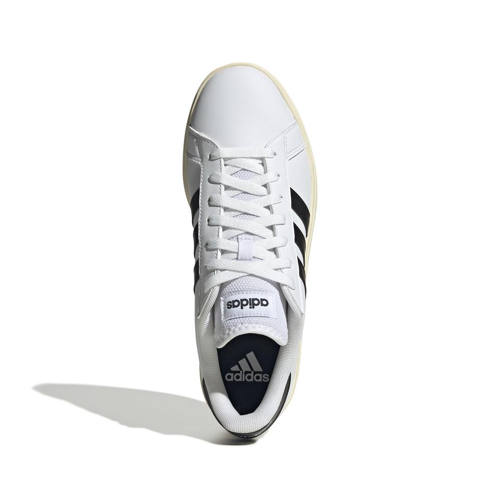 Adidas Grand Court TD Lifestyle LIT50 Footwear Vanilla Size Cm Sneakers, White/Core Black/Warm (JQ0525), 29.0