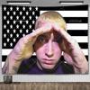 Amerikanischer Rap-Gott Hip-Hop-Musikflagge Eminem Wandteppiche Wandbehang Meme-Wandteppich Kunst Ästhetische Raumdekoration Schlafzimmer-Wandbehänge