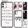MaiYaCa Judo Colorful Cute Phone Case Shell For iPhone 17 Air 12 13 16 Pro Max 15 14 Plus Cover Coque