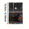 12pcs/set Fineliner Colored Pens Set 0.4mm Fine Point Drawing Painting Sketch Fine Line Art Marker Office School Stationery