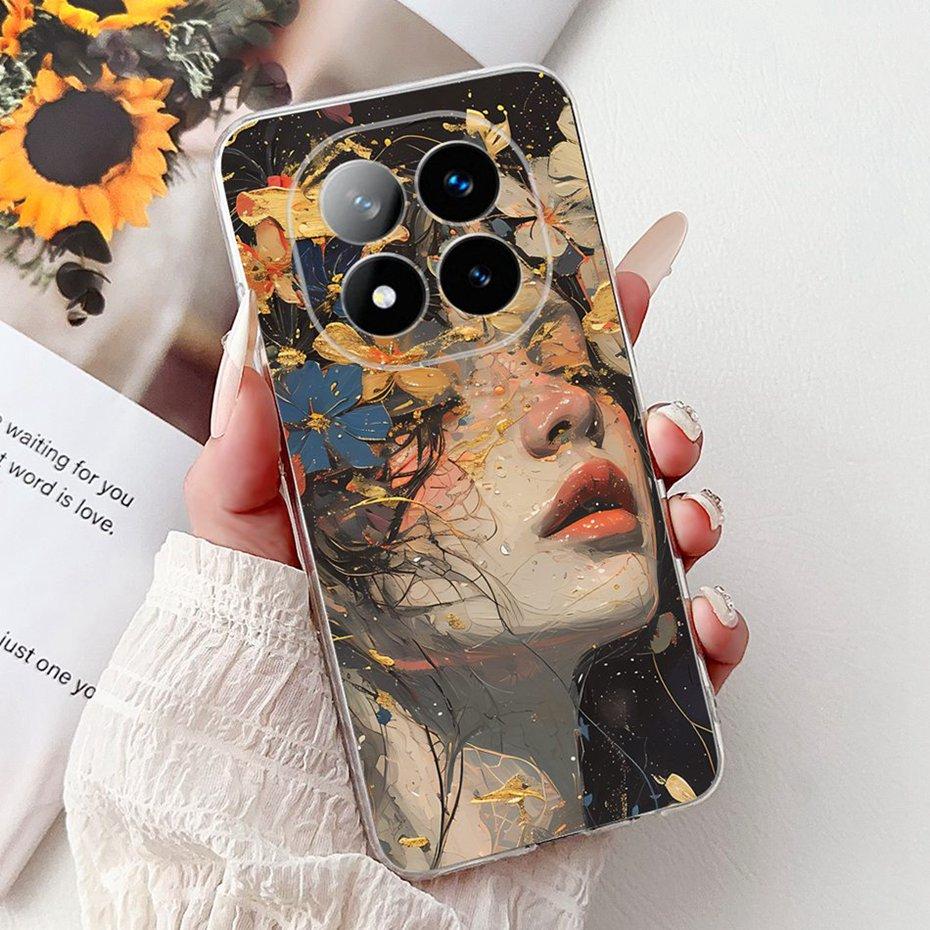 Fashion Painting Case For Xiaomi Redmi Note 14 Pro+ Soft Silicone TPU Phone Cases For Redmi Note14 Pro Plus 5G Covers Bumpers