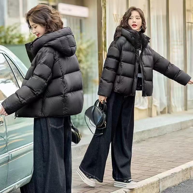 Super Soft Cloud Puff Women's Hooded Cotton Jacket - 2026 New Loose Warm Short Style Winter Coat