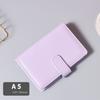 Customized Planner Diary Notebooks A5 A6 A7 Ring Binder Budget Pu Leather Binder Clip Notebook