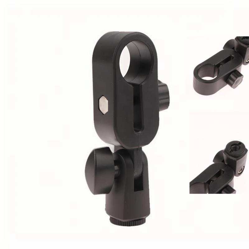 

Portable Microphone Shock Mount Mic Clip Holder 240 Universal Microphone Chuck Anti Vibration Podcast Instrument Accessory on size