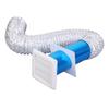 Dryer Vent Kit 4 Inch Dryer Vent Hose Connector Wall Ducting Kit for Air Circulation