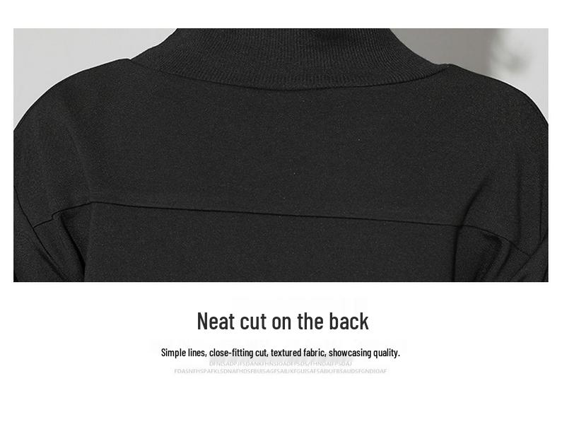 European & American Trendy Women's Slimming Long-Back Shirt - Autumn/Winter Versatile Style