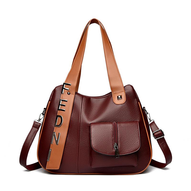 Handbag: Fashionable Mom Tote Bag, Simple and Casual Shoulder Bag