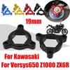For KAWASAKI VERSYS 650 VERSYS650 Z1000 Z 1000 ZX6R ZX-6R Motorcycle Accessories Front Suspension Fork Preload Adjusters Cap