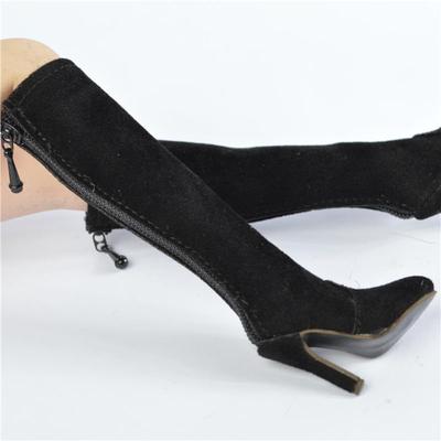 Scale Figure with TBLeague Sexy Fashion Long Boots for Women and Head Not Suede [TOYBARJAPAN] 1/6 Accessory/Compatible Figures, High-Heeled (Body