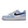 Air Force 1 Low 811 Manufacturing Slip Resistant Low Top Skateboard Shoes GS Blue White DH2920-111(Team80-)