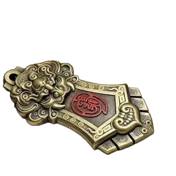 Rain Gradual Auspicious Beast Pendant: Home, Car, or Keychain Hanging Ornament