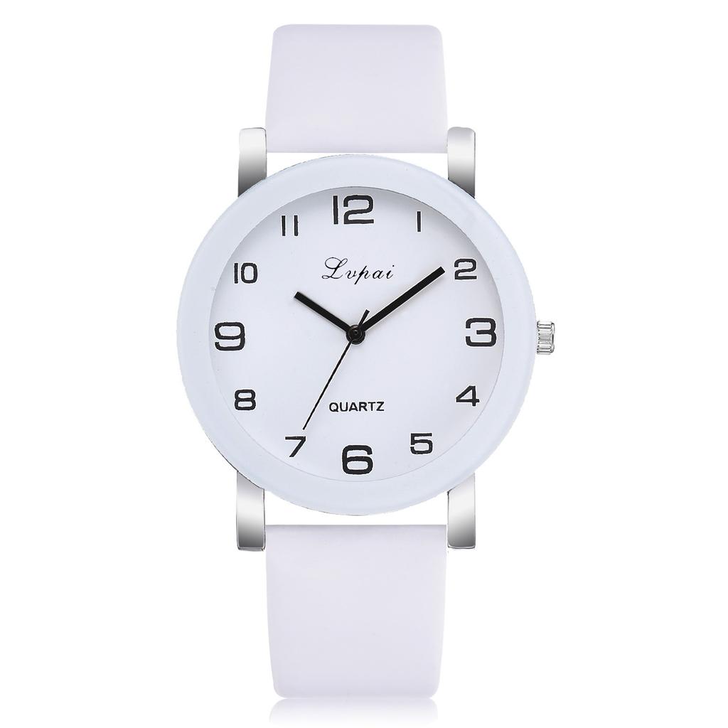 Fashion Simple Leather Watch Women Analog Quartz Wrist Watches