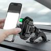 Car Dashboard Phone Mount Holder 17mm Ball Joint Bracket Double Adhesive Nonslip Base Full Rotation Mobile Device Holder