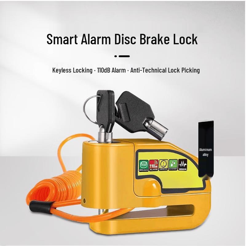 Lishi Bicycle Motorcycle Electric Vehicle Alarm Disc Lock