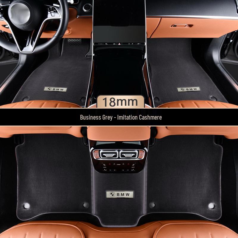 Luxury Pure Wool Floor Mats for 2023 BMW 7 Series G70/i7 (735li/740li/730li)