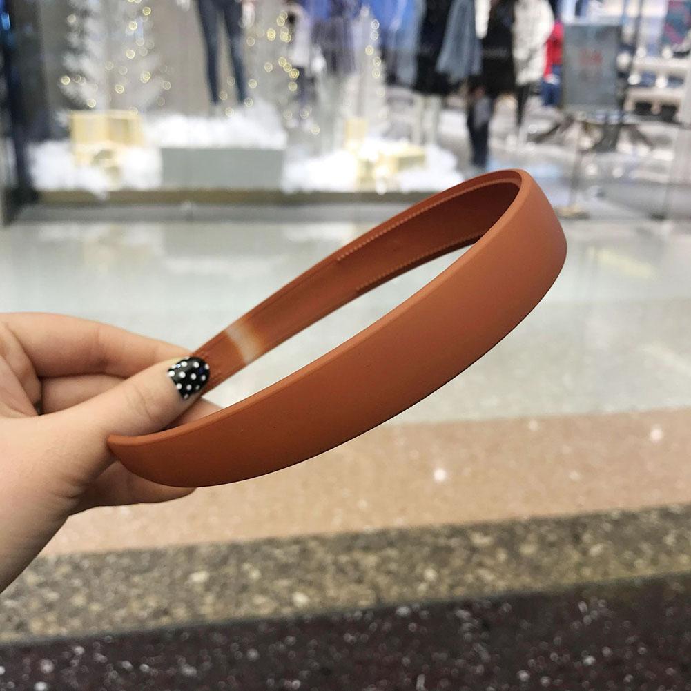 Fresh All-match Hair Hoop Solid Frosted Hair Band Women Korean Simple Headband Outdoor Hoop Hairband Girls Hair Accessories