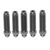 5Pcs 3D Printer Nozzle Set Replacement for Centauri Carbon Hardened Steel M6x27MM 3D Printer Nozzle 0.2MM 0.6MM 0.8MM