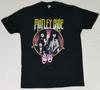 Motley Crue "THEATRE OF PAIN" Pentagram Group Photo Graphic Shirt Adult L Black Unisex T-Shirt