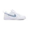New Nike Court Borough Low Top Skateboard Shoes White Blue Children Aged 3 7 Years Old 870028-102