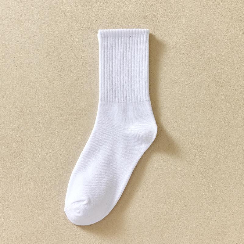 

Women s & Men s Mid-Calf Slouch Socks - Japanese Two-Stripe, Minimalist, Comfortable High Sports Socks One Size