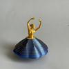 3D Printed Spinning Ballerina Fidget Toy Ballet Girl Figurine Stress Relief Desk Decor Expanded Sensory Spiral Toy for Adults Teens