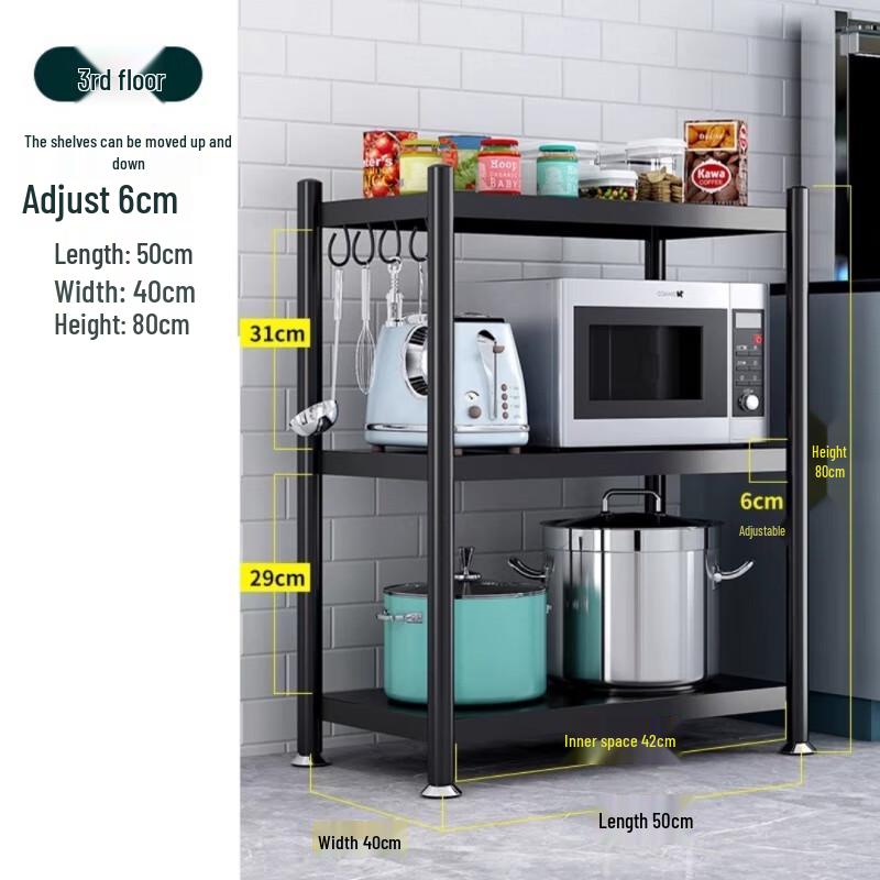

Tongyangshi 3-Tier Kitchen Storage Rack
