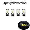 Lemon Yellow Angel Eyes DRL Boards For BMW X3 F25 X5 F15 F85 X6 F16 F86 Xenon Headlight Daytime Running Lights Chip 63117263051